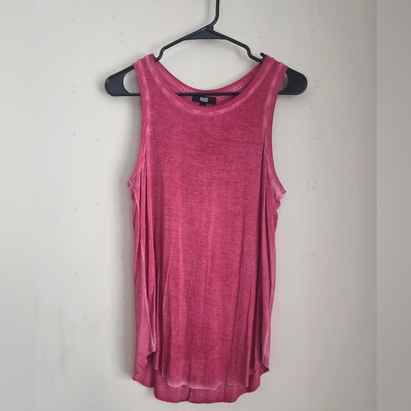 PAIGE Tops - NWT PAIGE Georgina Vintage Rose Plum Tank Top - Size Small